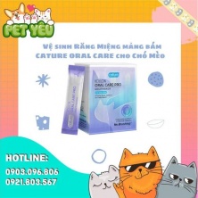DUNG DỊCH VỆ SINH RĂNG MIỆNG CHÓ MÈO CATURE ROLLON ORAL CARE 5ML