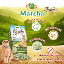 Cát đậu nành dành cho Mèo Kasty - Hương Matcha ( Mới )