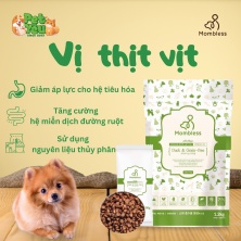 Thức ăn hạt mềm Mombless dành cho chó - Vị Thịt Vịt 1.2kg