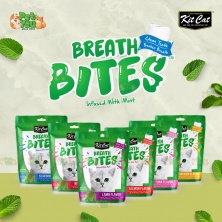 [ HẾT HÀNG ] Snack Kitcat Breath Bites sạch răng thơm miệng dành cho mèo
