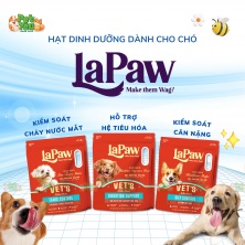 Hạt cho chó LAPAW dinh dưỡng chuyên biệt - Túi 1.5KG