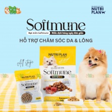 Hạt mềm NUTRI PLAN SOFTMUNE - Hỗ trợ chăm sóc da và lông - Túi 1.2KG