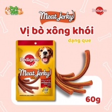 Pedigree Meat Jerky dạng que - Vị Bò Xông Khói 60G