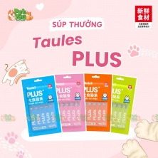 [ HẾT HÀNG ] Súp thưởng Taules Plus dành cho mèo - 15g (5 Que)
