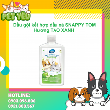 Dầu gội kết hợp dầu xả SNAPPY TOM chai 500ml - hương TRÀ XANH