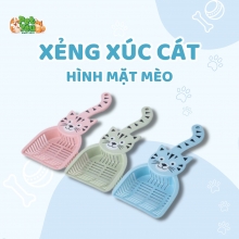 Xẻng xúc cát hình mặt mèo