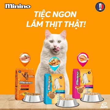 Thức ăn hạt MININO dành cho mèo
