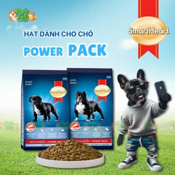 THỨC ĂN HẠT KHÔ CHO CHÓ GIÚP TĂNG CƠ BẮP - SMARTHEART POWER