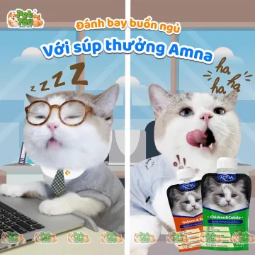 Súp Thưởng Mèo Amna Nắp Vặn 100G