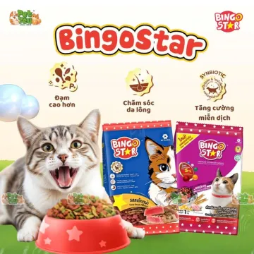 Hạt cho mèo  Bingo Star từ Thái Lan