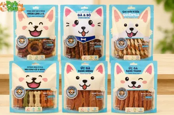 Snack Sạch Răng DEXINBONE cho Chó & Mèo trên 2 tháng tuổi