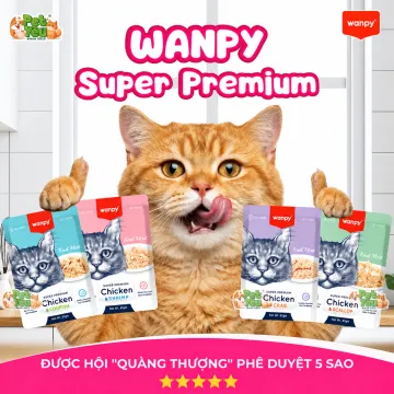 Pate Wanpy Super Premium Dành Cho Mèo - 85G