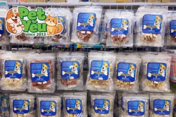 Xương Gặm Da Bò Tài Hưng Thịnh Cho Cún Cưng