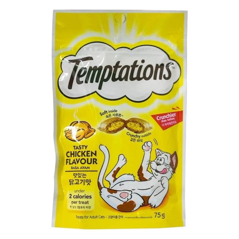 Bánh thưởng TEMPTATIONS dành cho mèo (Gói 75G)