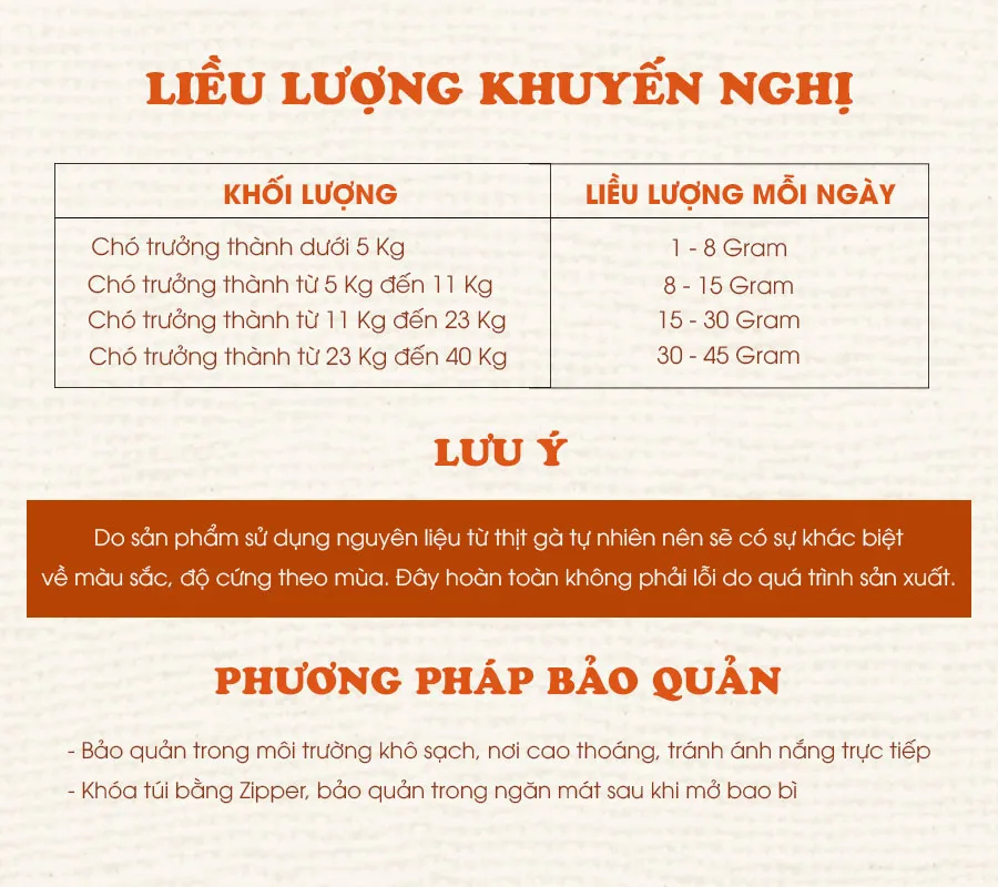 Snack Thịt Gà Sấy Dẻo Doggy Man cho cún cưng- Túi 80G