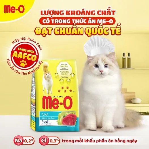 Thức ăn hạt Me-O dành cho mèo mọi độ tuổi ( Túi 1,1Kg-1,2Kg)