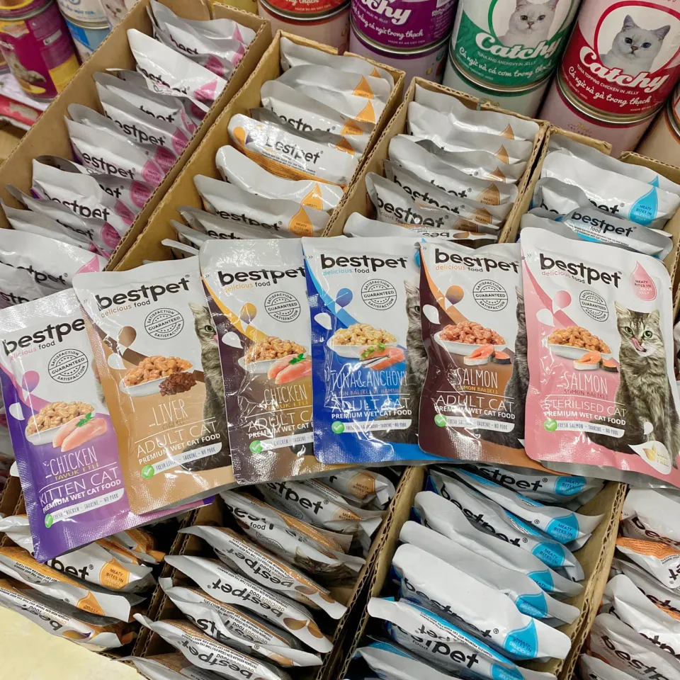 Pate Bestpet- Đặc Sản Thổ Nhĩ Kỳ Cho Mèo (Gói 85G)