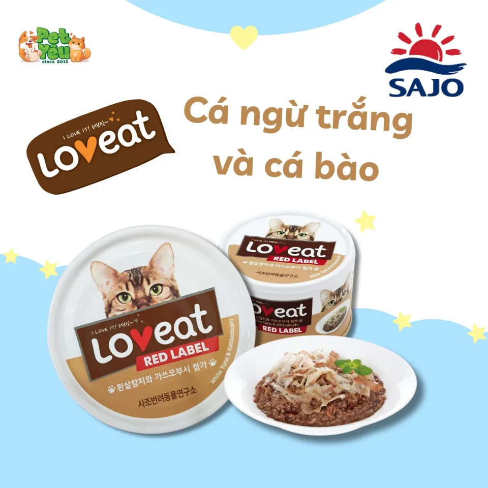 Pate Loveat Hàn Quốc Cho Mèo 160G