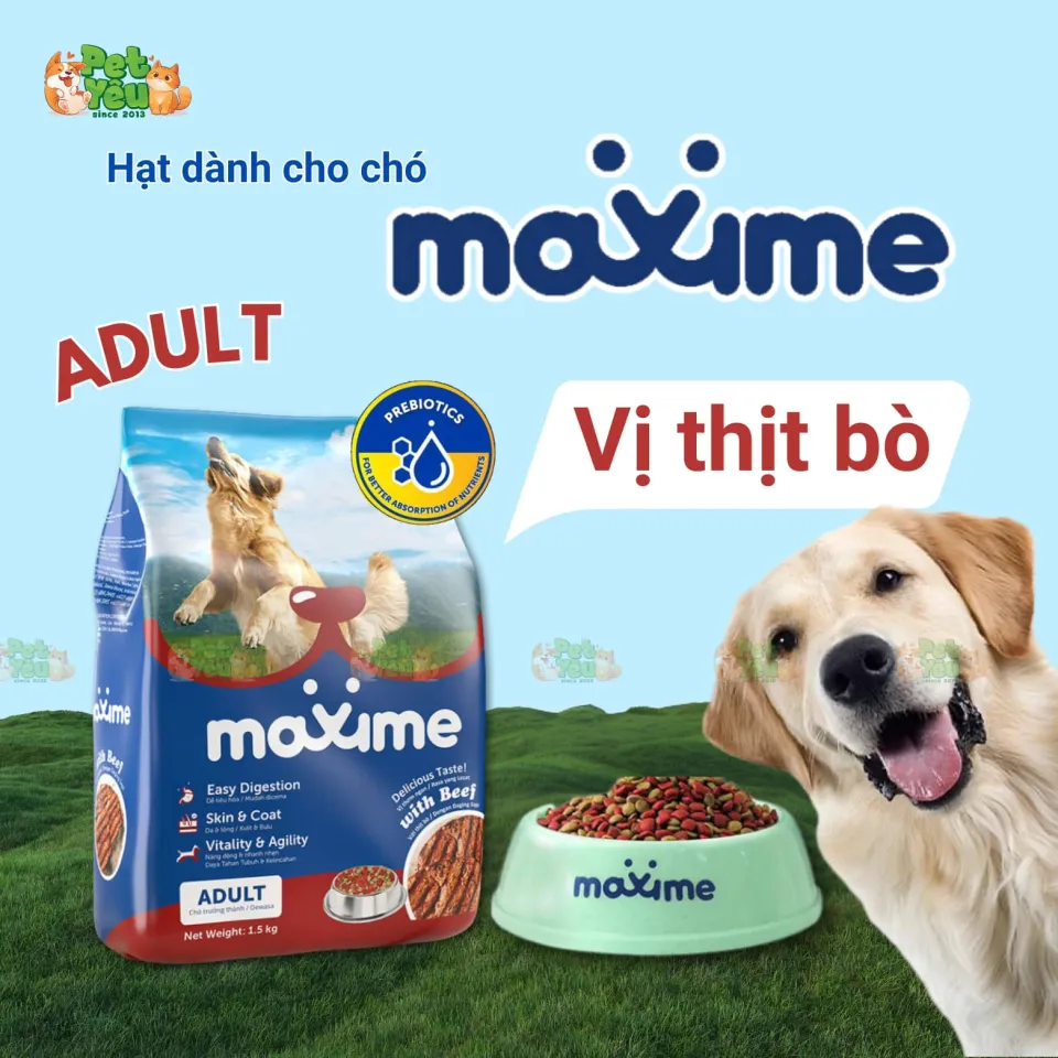 Thức ăn hạt dành cho chó Maxime đến từ Philippines