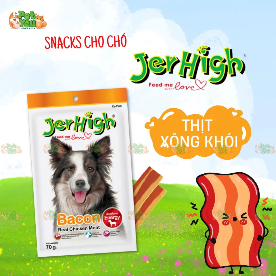 Snack JERHIGH cho chó - 70G