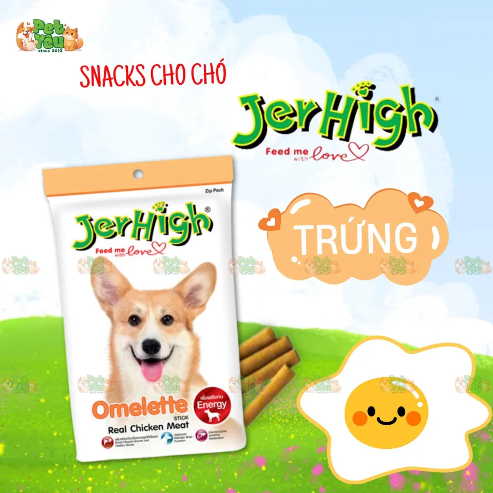 Snack JERHIGH cho chó - 70G