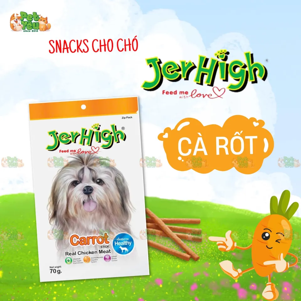 Snack JERHIGH cho chó - 70G