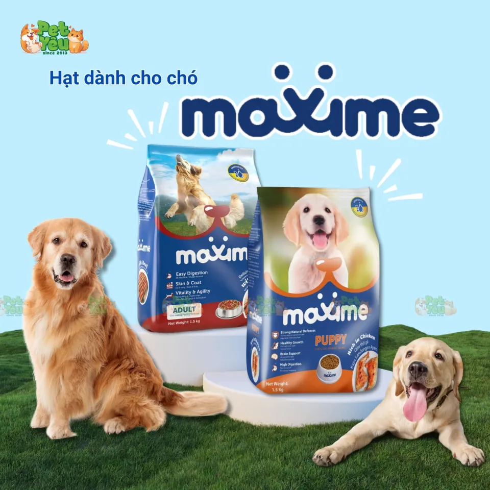 Thức ăn hạt dành cho chó Maxime đến từ Philippines