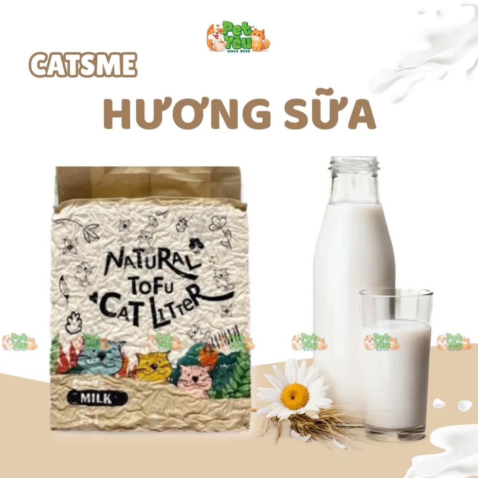 Cát đậu nành dành cho mèo Catsme ( 6-7L)
