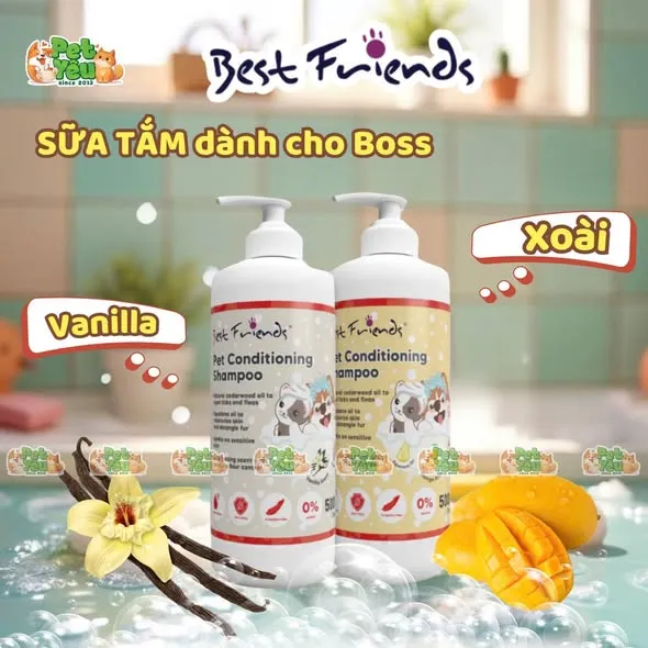 Sữa tắm Best Friends cho thú cưng - 500ML