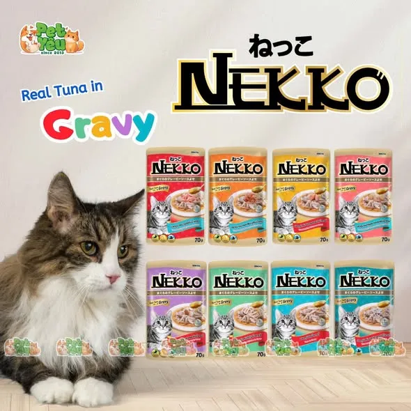 PATE NEKKO CHO MÈO TRƯỞNG THÀNH – GÓI 70G