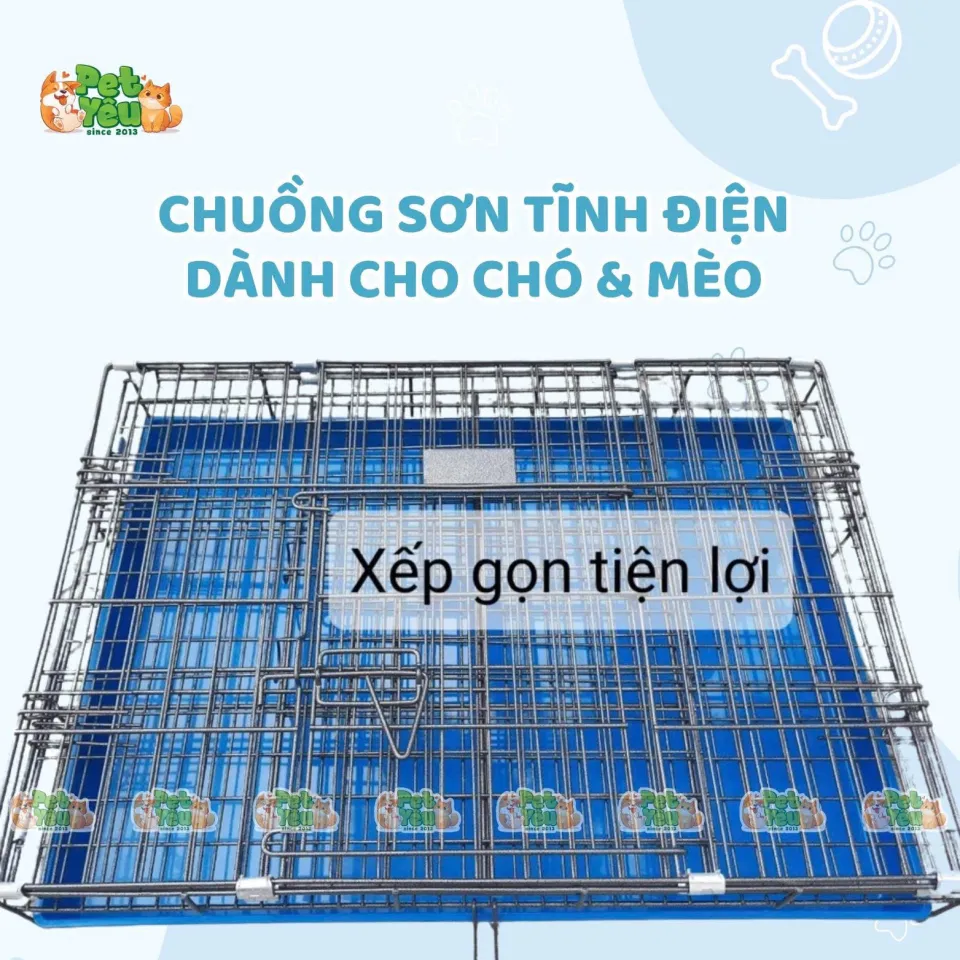 Chuồng Tĩnh Điện dành cho chó & mèo đủ size