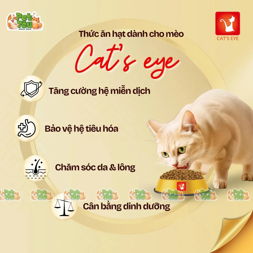 Hạt cho mèo mọi lứa tuổi Cat's Eye