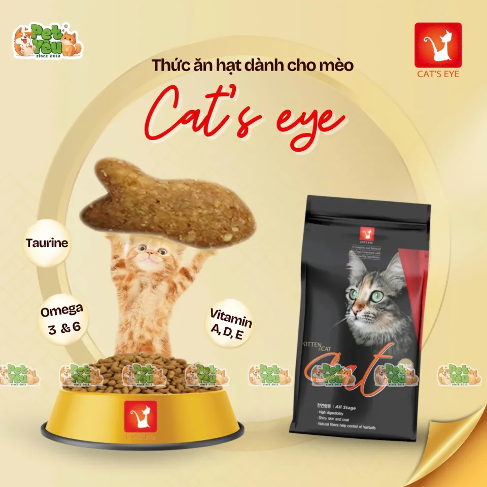 Hạt cho mèo mọi lứa tuổi Cat's Eye