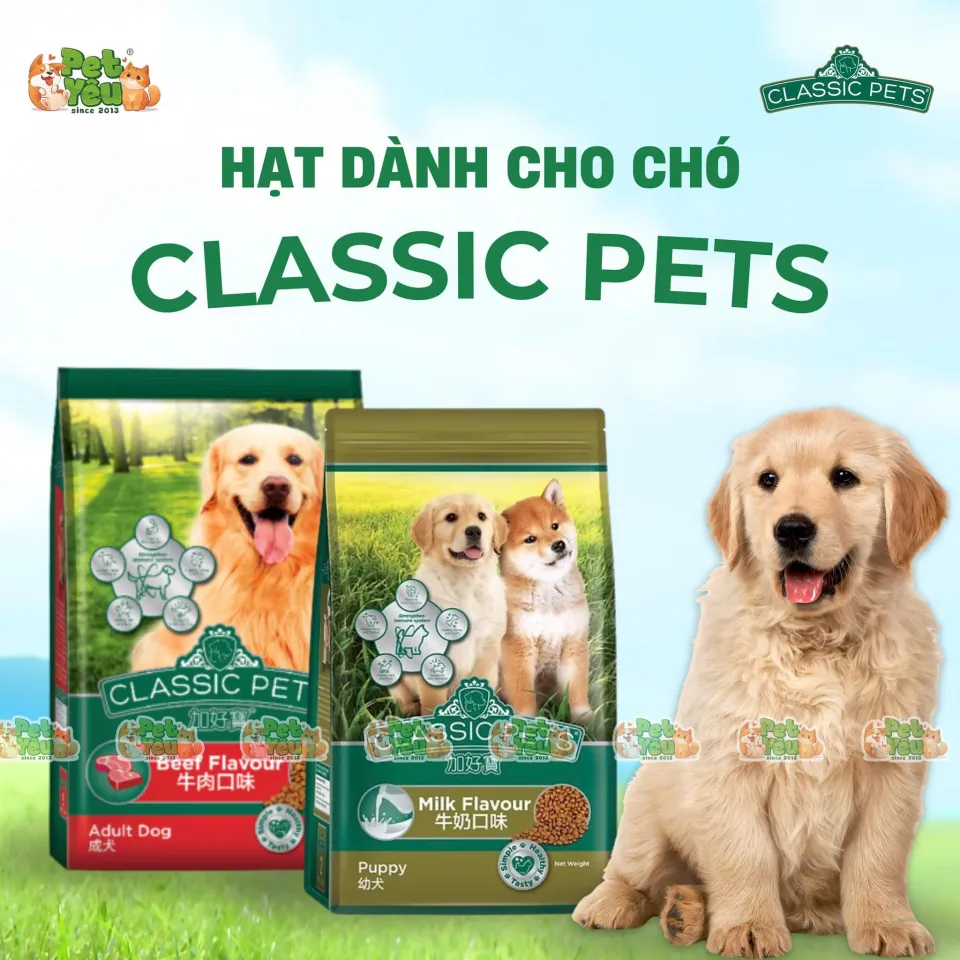 Hạt cho chó CLASSIC PETS 