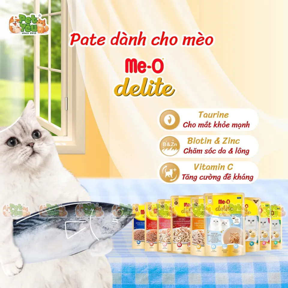 Pate cho mèo ME-O DELIGHT 70G
