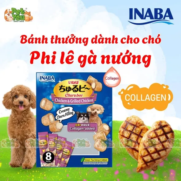 Bánh Thưởng Churubee cho cún yêu