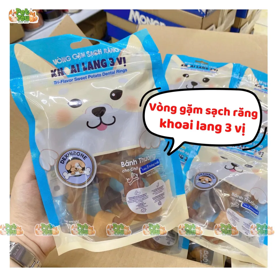 Snack Sạch Răng DEXINBONE cho Chó & Mèo trên 2 tháng tuổi