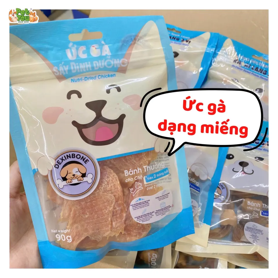 Snack Sạch Răng DEXINBONE cho Chó & Mèo trên 2 tháng tuổi