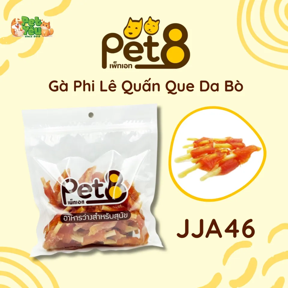 Snack Pet8 dành cho chó-400G