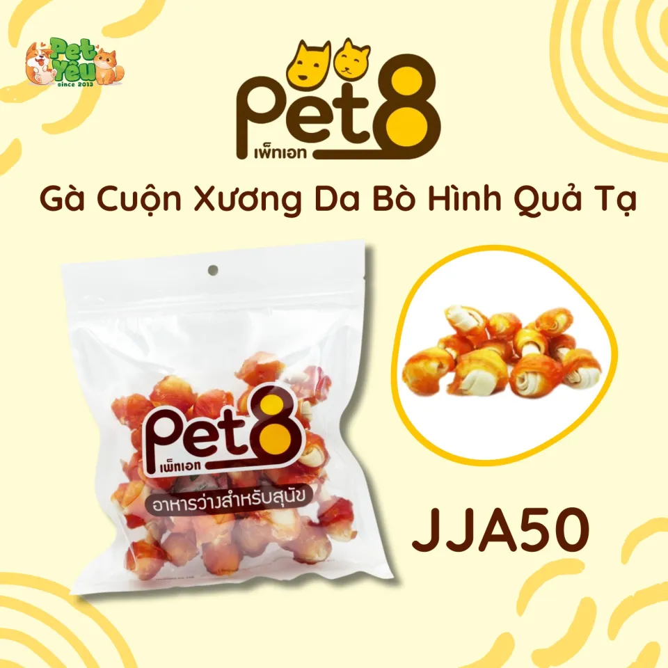 Snack Pet8 dành cho chó-400G
