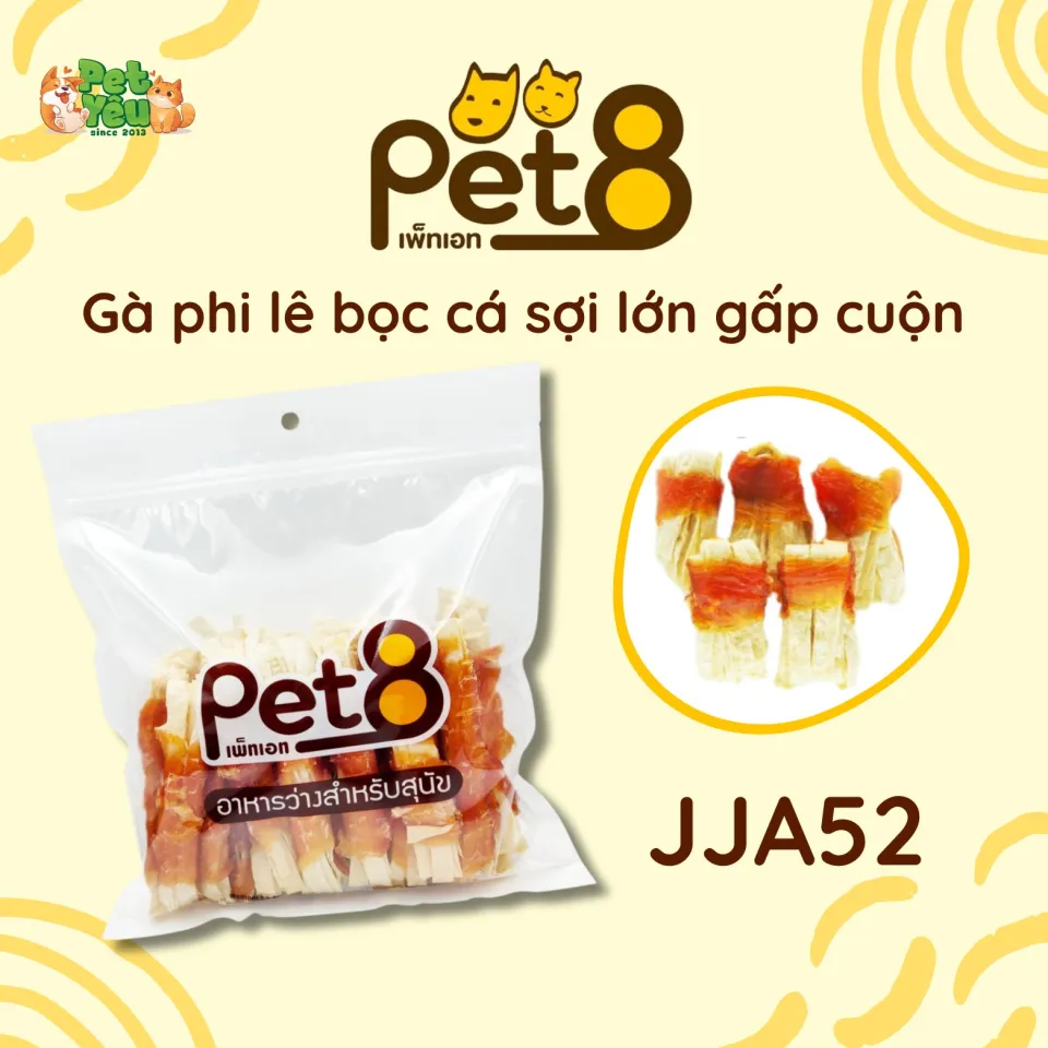 Snack Pet8 dành cho chó-400G