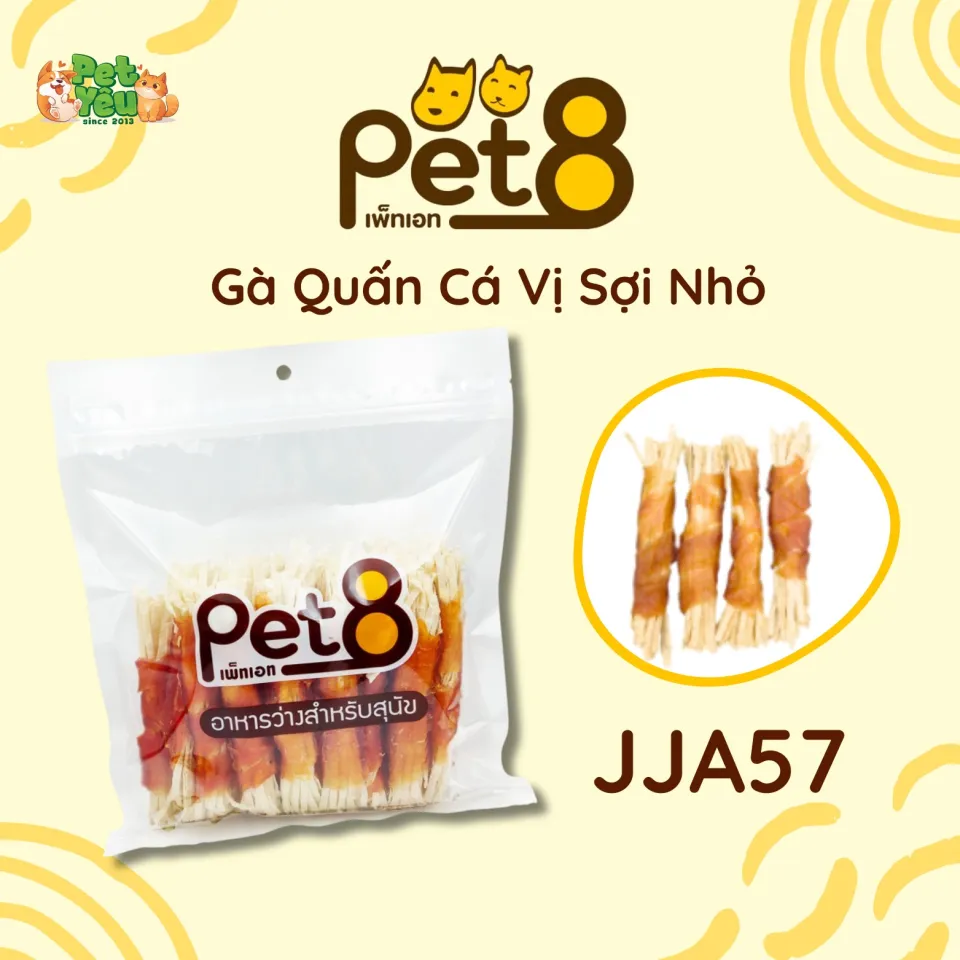 Snack Pet8 dành cho chó-400G
