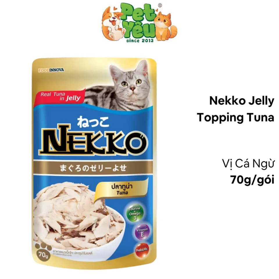 PATE NEKKO CHO MÈO TRƯỞNG THÀNH – GÓI 70G