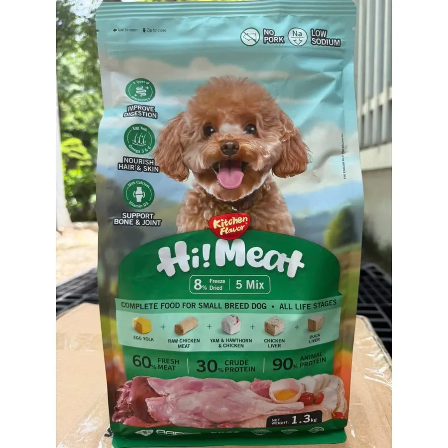 Hạt Siêu Topping cho chó Kitchen Flavor Hi! Meat