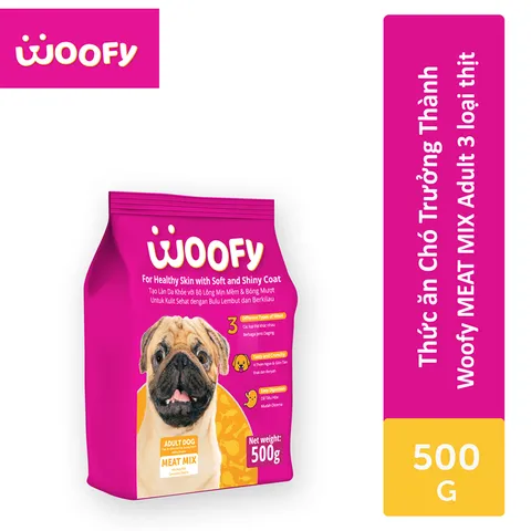 Thức ăn hạt Woofy Adult dành cho chó trưởng thành
