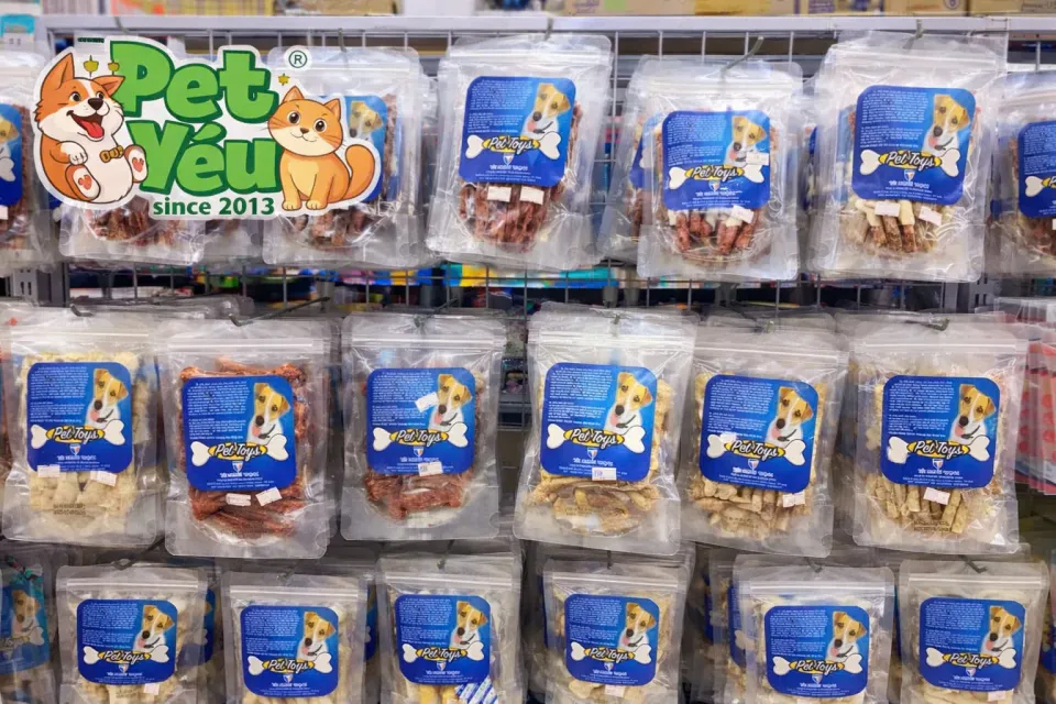 Xương Gặm Da Bò Tài Hưng Thịnh Cho Cún Cưng