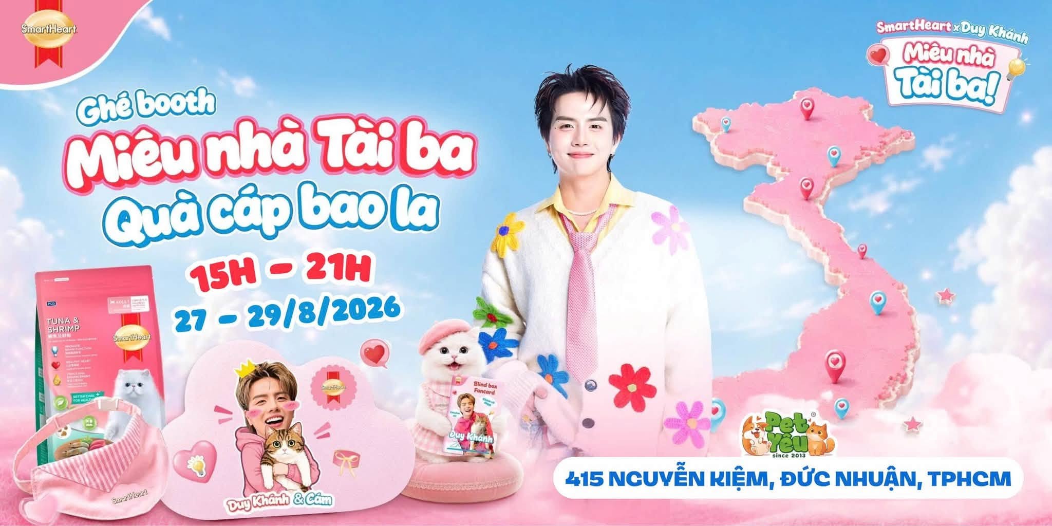 MIÊU NHÀ TÀI BA ĐẾN PET YÊU - QUÀ CÁP BAO LA!